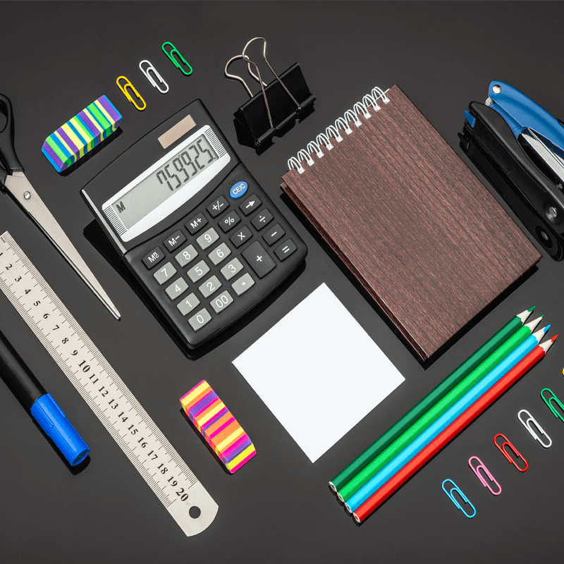 Papelería y equipo de oficina